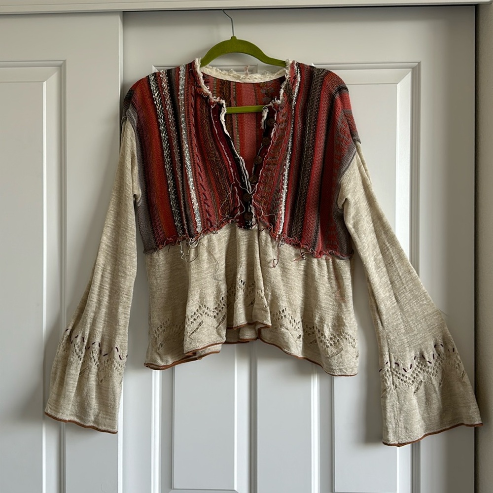 Free People Knit Sweater M